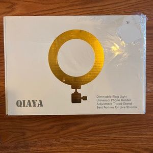 Qiaya dimmable ring light